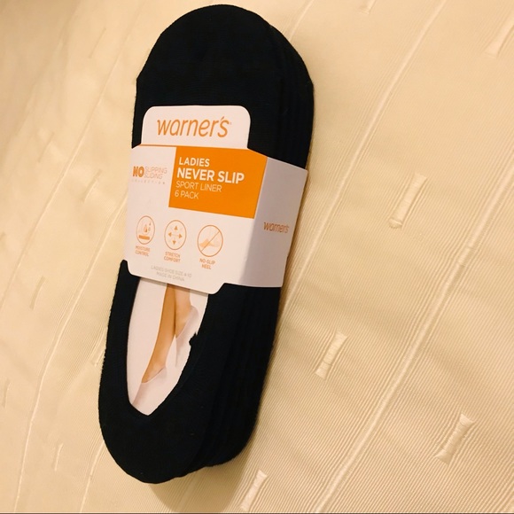 6Pk Warner’s No Slip Socks - Picture 4 of 7